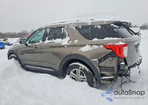 2021 Ford Explorer Xlt z USA, uszkodzony, nr VIN 1FMSK8DH3MGB22426